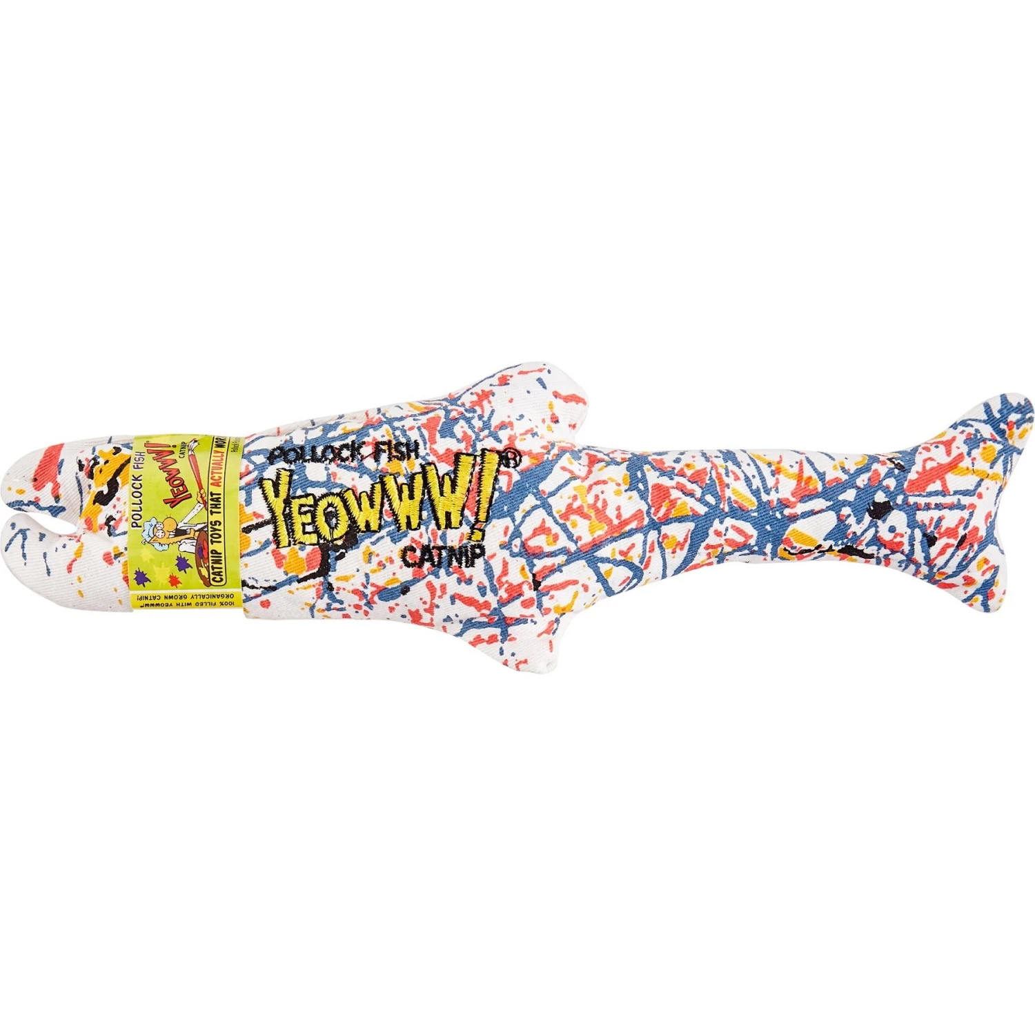 Yeowww! Catnip Pollock Fish Cat Toy 1 Yeowww! Catnip Pollock Fish Cat Toy