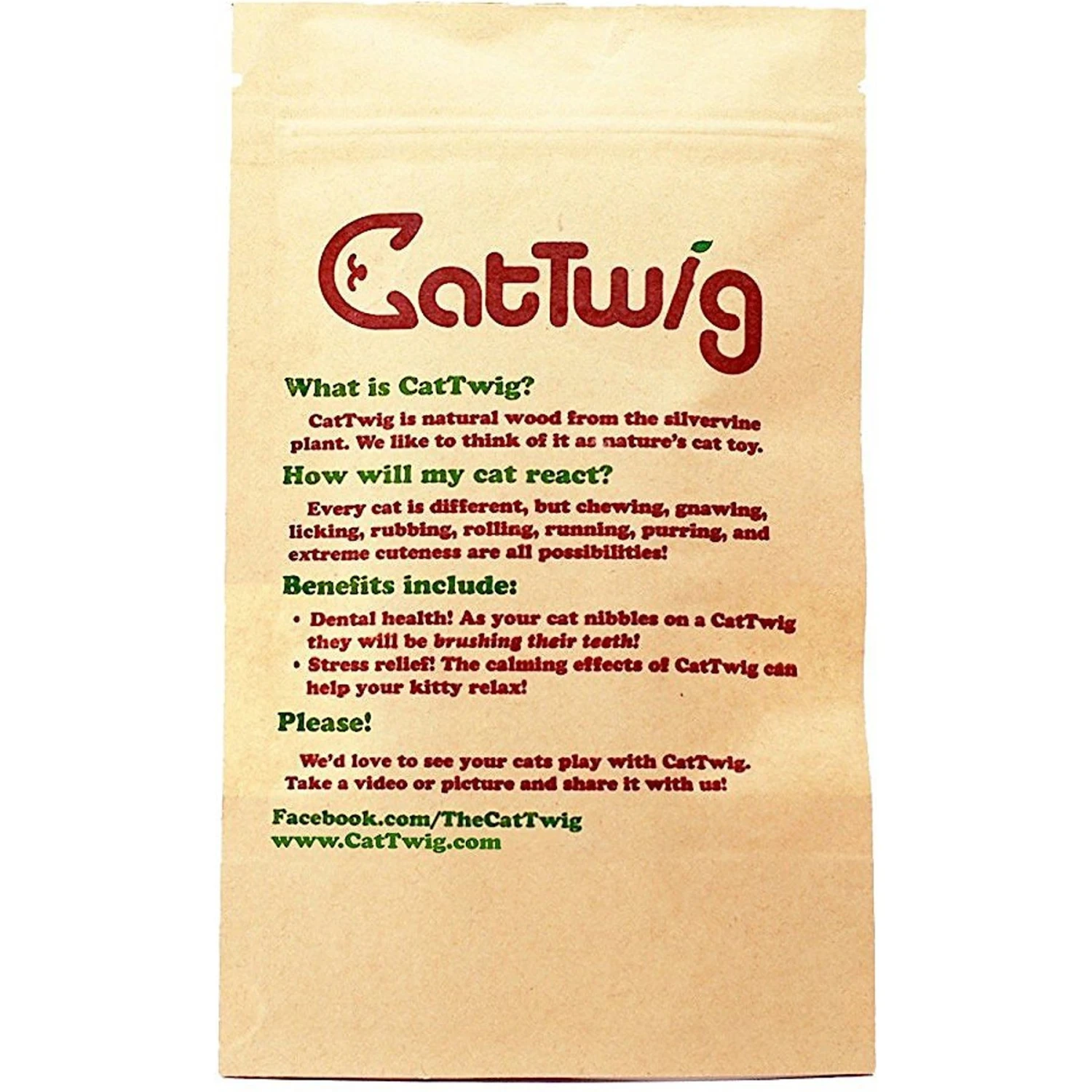 CatTwig Silver Vine Stick Cat Chew Toy 2 CatTwig Silver Vine Stick Cat Chew Toy - Image 2