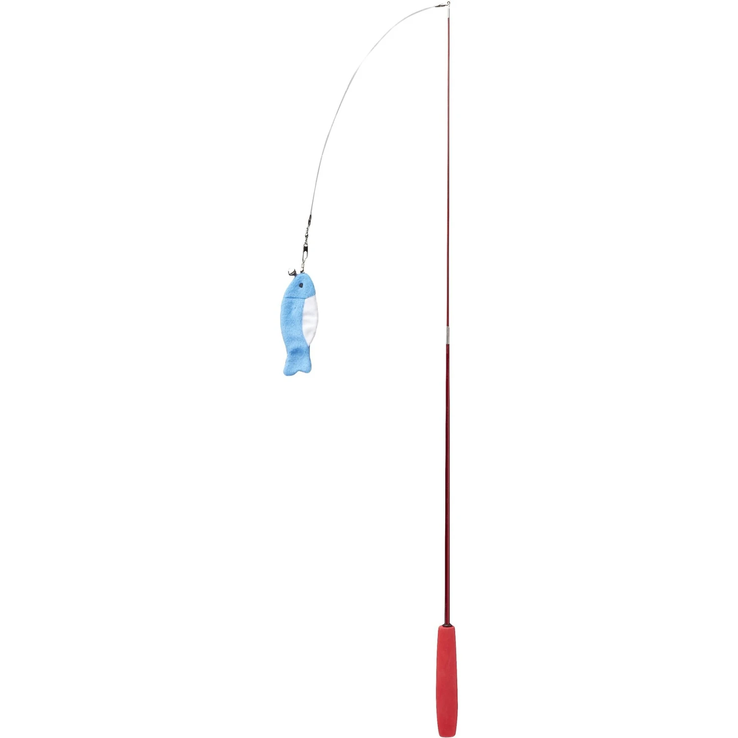 Hartz Just For Cats Kitty Caster Cat Wand Toy With Catnip, Color Varies 7 Hartz Just For Cats Kitty Caster Cat Wand Toy With Catnip, Color Varies - Image 7