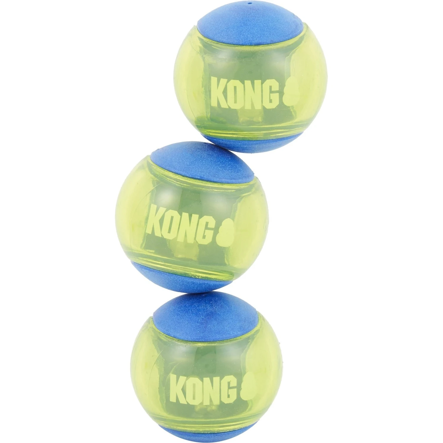 KONG Squeezz Action Ball Dog Toy 2 KONG Squeezz Action Ball Dog Toy - Image 2