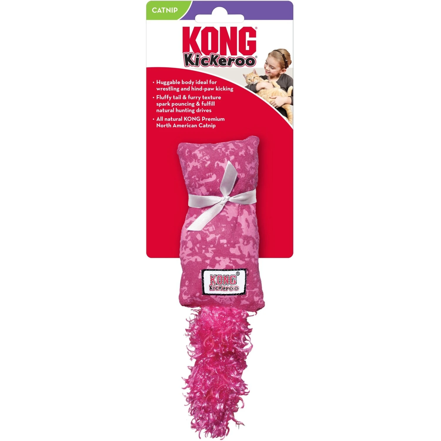 KONG Kickeroo Kitten Toy, Color Varies 5 KONG Kickeroo Kitten Toy, Color Varies - Image 5