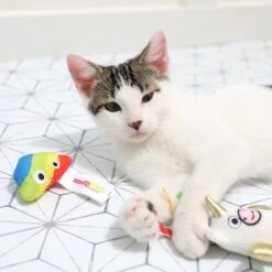 Mad Cat Mewnicorn & Rainbow Poop Catnip & Silvervine Cat Toy -Kong Sales 157310 PT5. AC SS1800 V1637611113