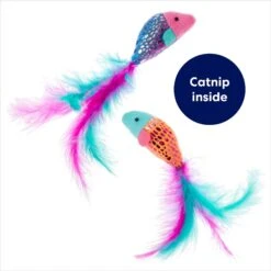 Frisco Sparkle Fish Plush Cat Toy With Catnip 7 Frisco Sparkle Fish Plush Cat Toy With Catnip -Kong Sales 166361 PT2. AC SS1800 V1686579217