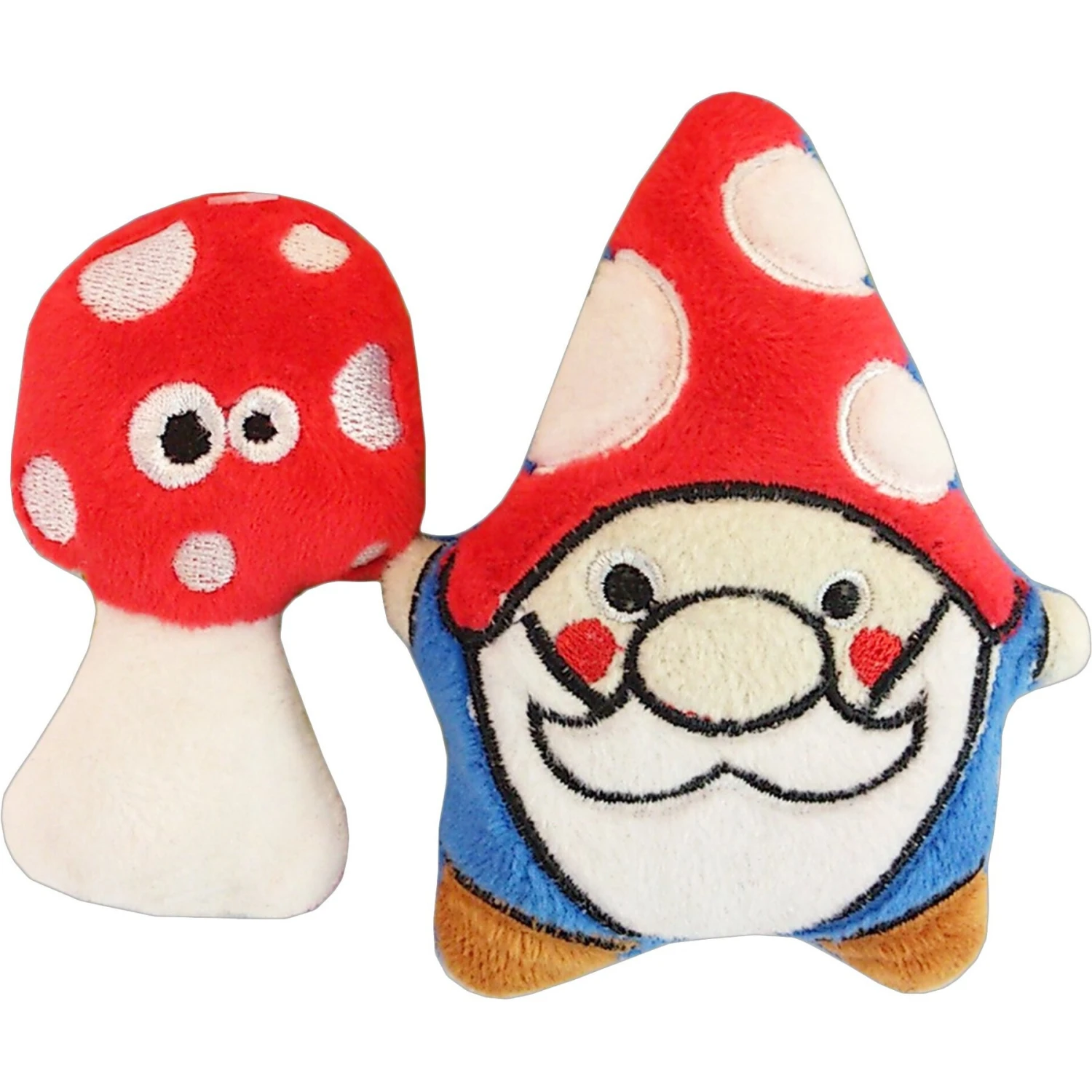 Mad Cat Gnome Sweet Gnome Catnip & Silvervine Cat Toy 1 Mad Cat Gnome Sweet Gnome Catnip & Silvervine Cat Toy