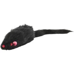 Ethical Pet 5-in Noisy Ferret Plush Cat Toy With Catnip
