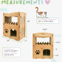 Petique Feline Penthouse Cat Scratcher -Kong Sales 193980 PT3. AC SS1800 V1566335252