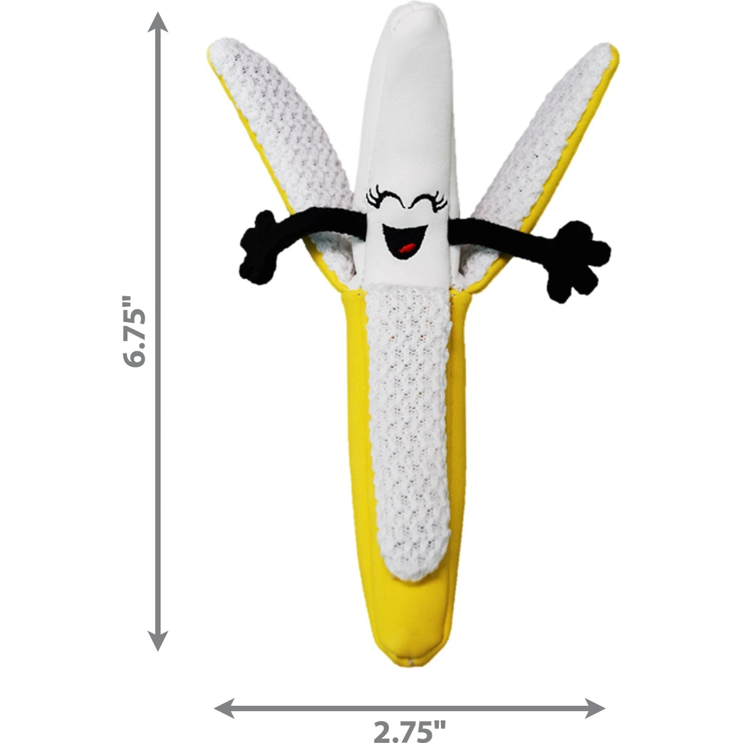 KONG Better Buzz Banana Cat Toy 2 KONG Better Buzz Banana Cat Toy - Image 2