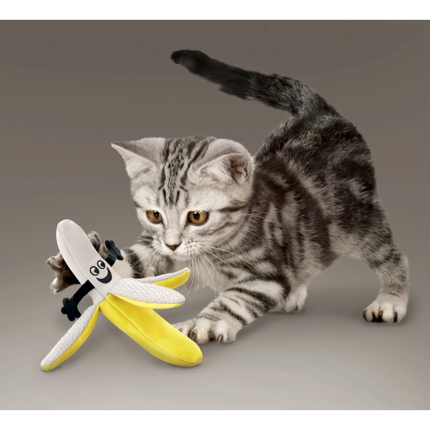 KONG Better Buzz Banana Cat Toy 3 KONG Better Buzz Banana Cat Toy - Image 3