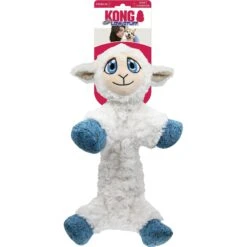 KONG Low Stuff Flopzie Lamb Squeaky Plush Dog Toy, Medium -Kong Sales 262945 PT3. AC SS1800 V1611091192