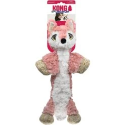 KONG Low Stuff Flopzie Fox Squeaky Plush Dog Toy, Medium -Kong Sales 262949 PT3. AC SS1800 V1631776886