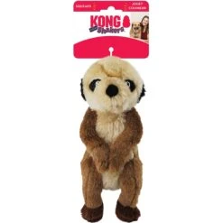 KONG Shakers Passports Meerkat Squeaky Plush Dog Toy, Medium -Kong Sales 262973 PT3. AC SS1800 V1611091231
