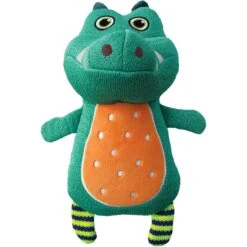 KONG Whoopz Gator Squeaky Plush Dog Toy