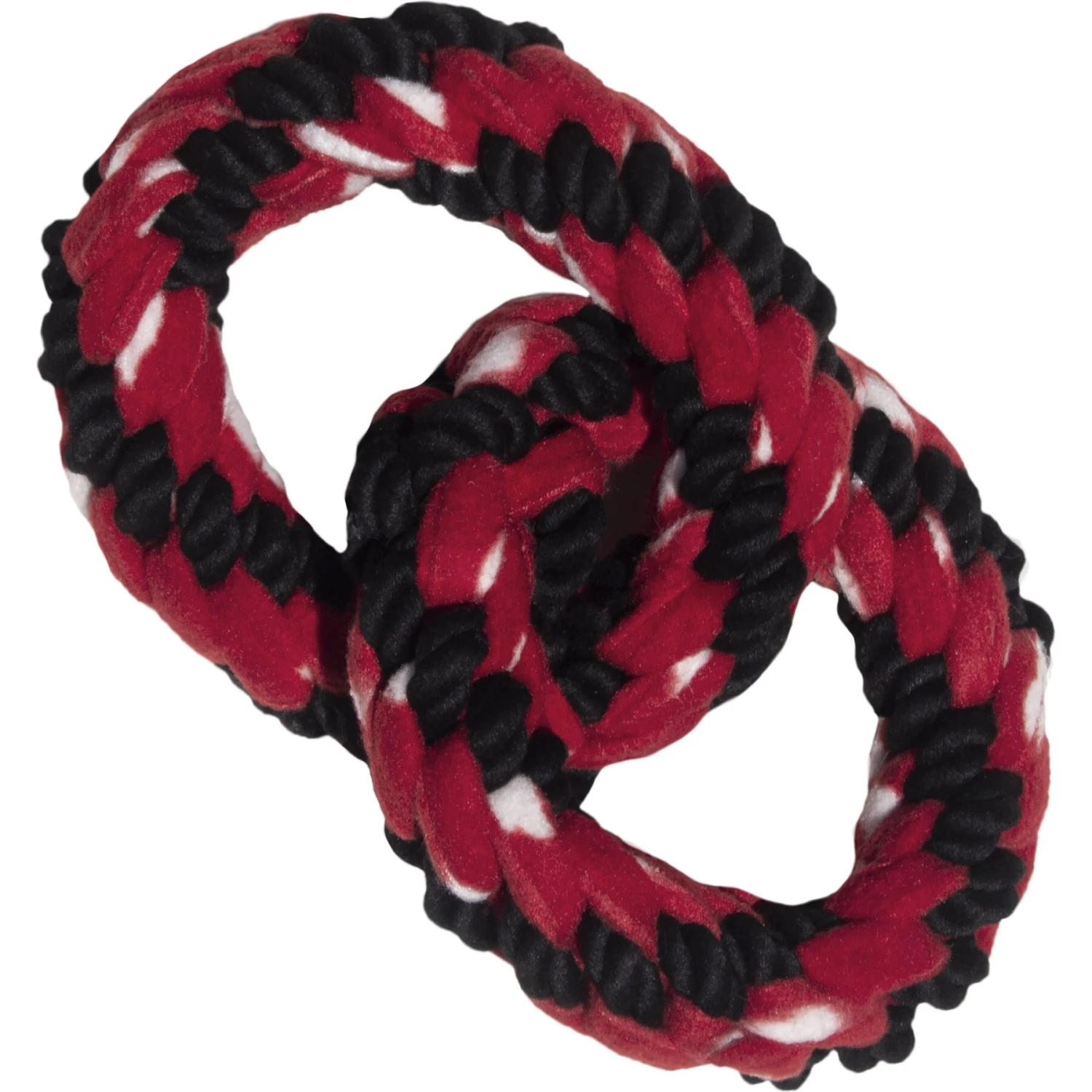 KONG Signature Double Ring Tug Rope Dog Toy 1 KONG Signature Double Ring Tug Rope Dog Toy