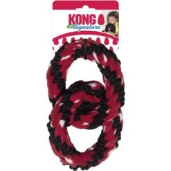 KONG Signature Double Ring Tug Rope Dog Toy 7 KONG Signature Double Ring Tug Rope Dog Toy -Kong Sales 262988 PT3. AC SS1800 V1611090892