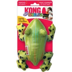 KONG Shieldz Tropics Frog Dog Toy -Kong Sales 265130 PT3. AC SS1800 V1631758283
