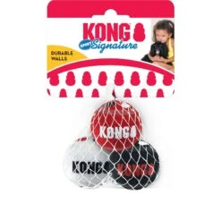 KONG Signature Sport Balls Dog Toy, Red 8 KONG Signature Sport Balls Dog Toy, Red -Kong Sales 265138 PT3. AC SS1800 V1631775999