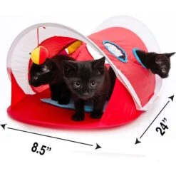 Hartz Delectables Bisque Variety Pack Lickable Cat Treats & Hartz Just For Cats Peek & Play Pop-Up Tent Cat Toy -Kong Sales 298072 PT5. AC SS1800 V1621264937