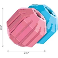 KONG Puppy Activity Ball Dog Toy, Color Varies & KONG Stuff'N Puppy Ziggies Dog Treats -Kong Sales 298188 PT4. AC SS1800 V1621294636