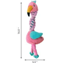 KONG Knots Twists Plush Assorted Dog Toy -Kong Sales 310282 PT1. AC SS1800 V1627597287