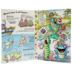 FUZZU Fast Food Cats Book, 11x7-in 3/4x1/2-in 11 FUZZU Fast Food Cats Book, 11x7-in 3/4x1/2-in -Kong Sales 317691 PT2. AC SS1800 V1632891699