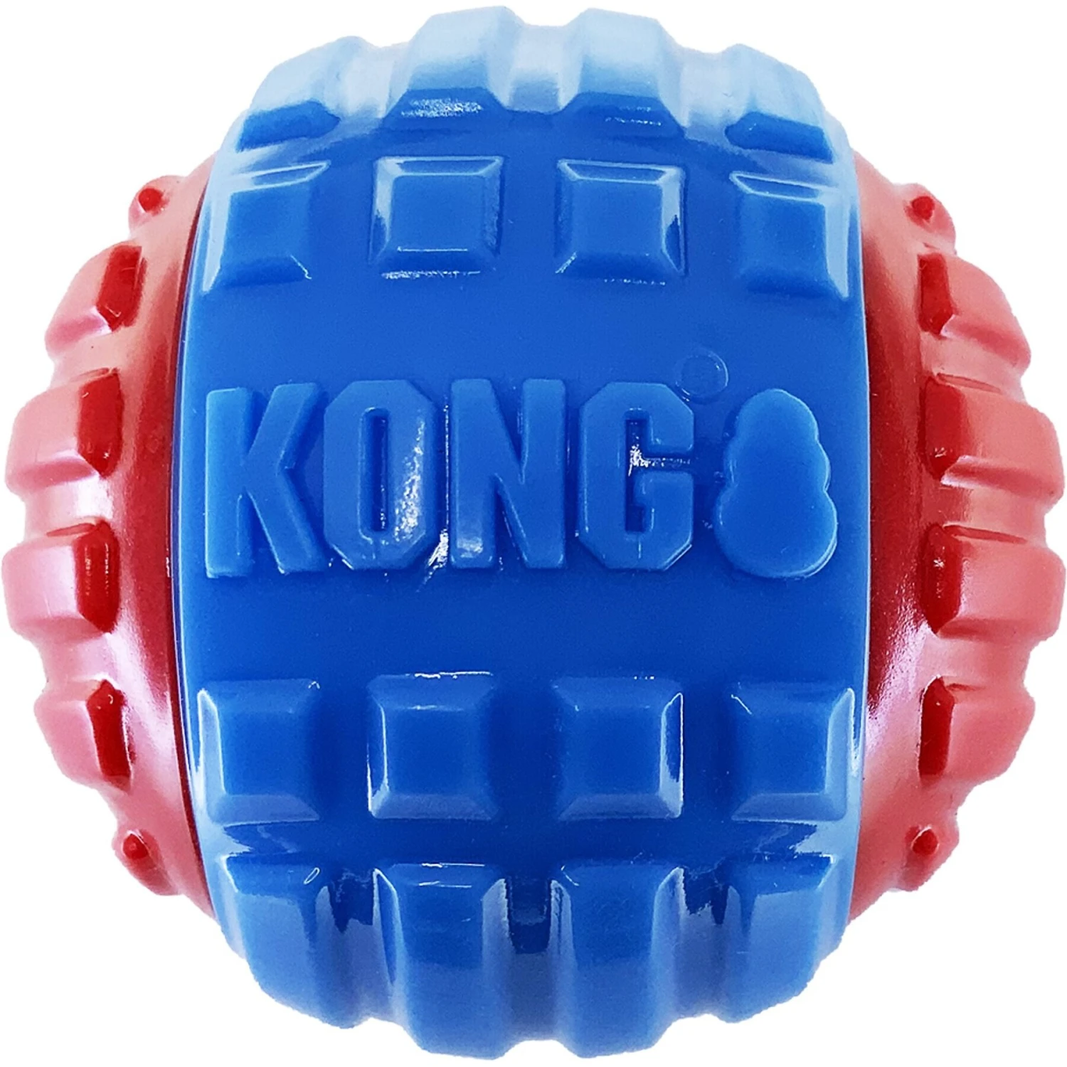 KONG CoreStrength Rattlez Ball Dog Toy 1 KONG CoreStrength Rattlez Ball Dog Toy