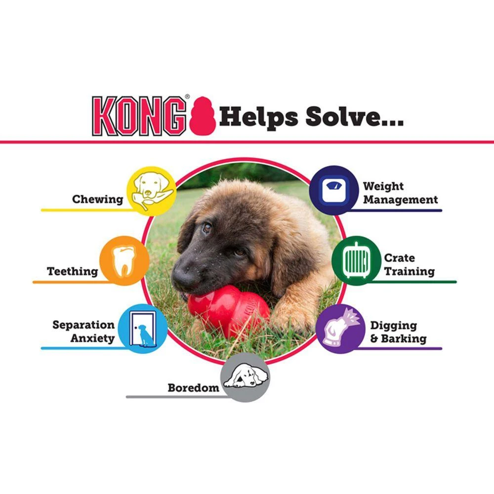 KONG Senior Kong Dog Toy 3 KONG Senior Kong Dog Toy - Image 3