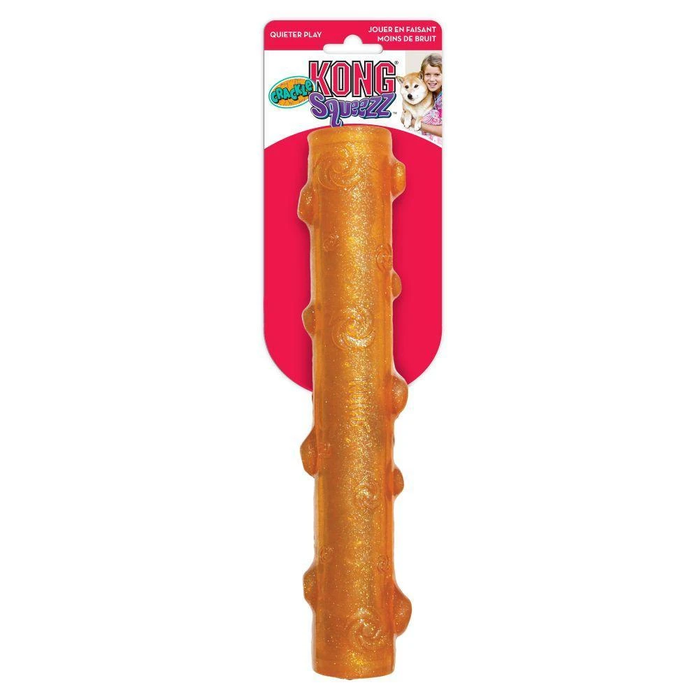 KONG Squeezz Crackle Stick Dog Toy 2 KONG Squeezz Crackle Stick Dog Toy - Image 2