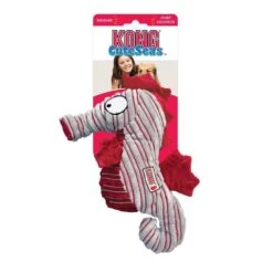 KONG CuteSeas Seahorse Crinkle Dog Toy -Kong Sales 42146 1568236715