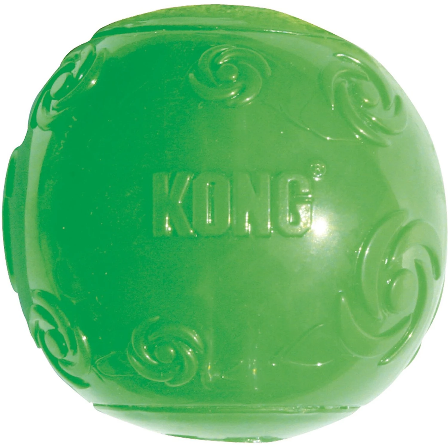 KONG Squeezz Ball Dog Toy, Color Varies 1 KONG Squeezz Ball Dog Toy, Color Varies