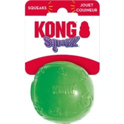 KONG Squeezz Ball Dog Toy, Color Varies 9 KONG Squeezz Ball Dog Toy, Color Varies -Kong Sales 53376 PT3. AC SS1800 V1603166779