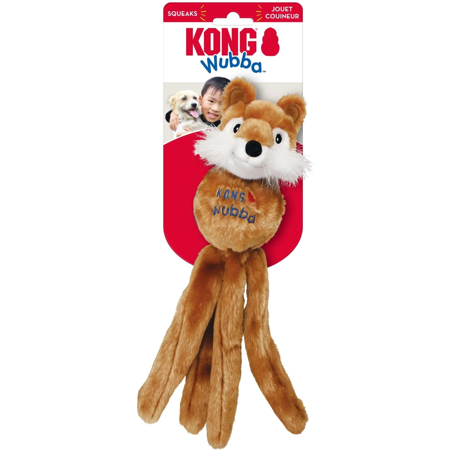KONG Wubba Friend Dog Toy, Character Varies 6 KONG Wubba Friend Dog Toy, Character Varies - Image 6