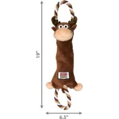 KONG Tuggerknots Moose Dog Toy 6 KONG Tuggerknots Moose Dog Toy -Kong Sales 58080 PT2. AC SS1800 V1603130179