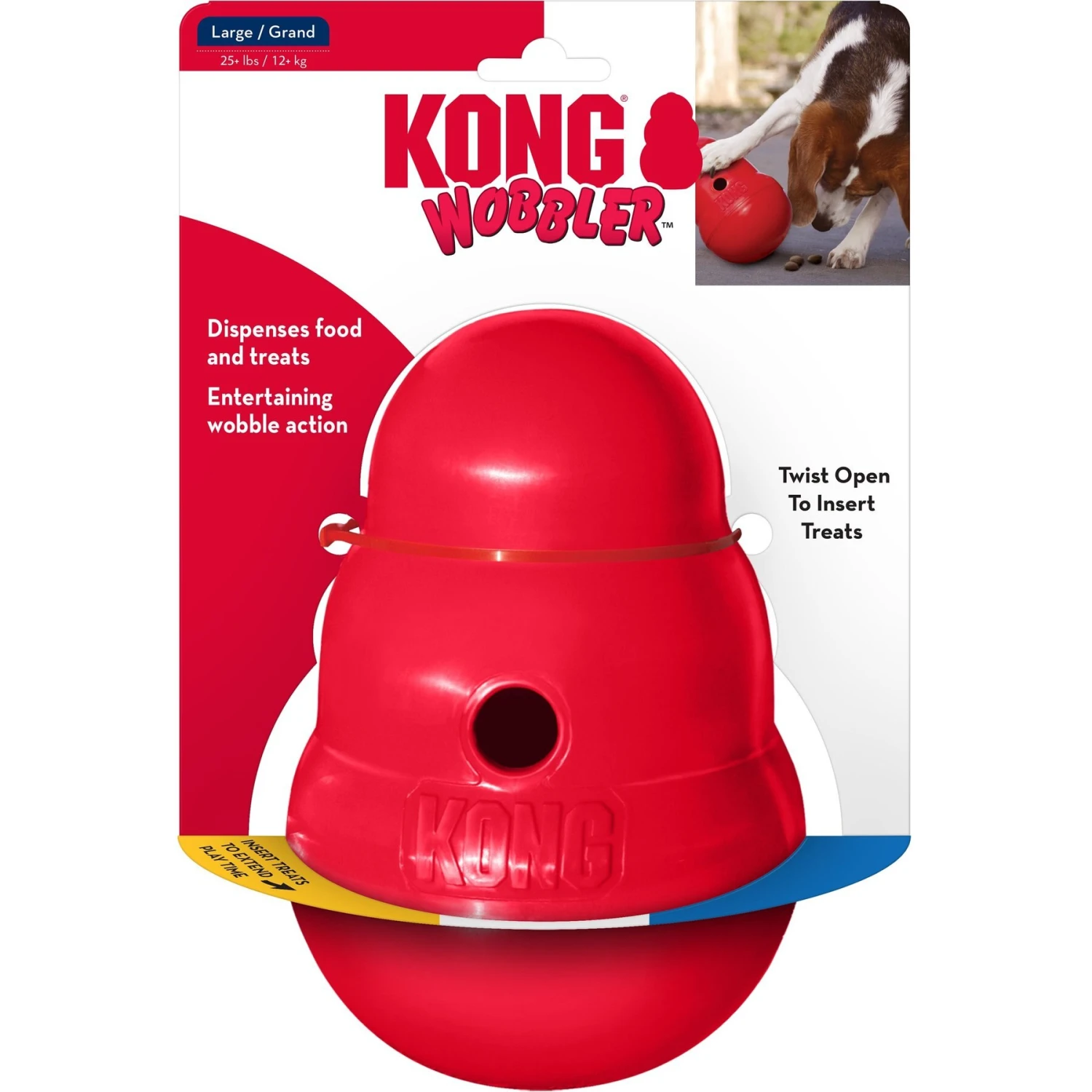 KONG Wobbler Dog Toy 7 KONG Wobbler Dog Toy - Image 7