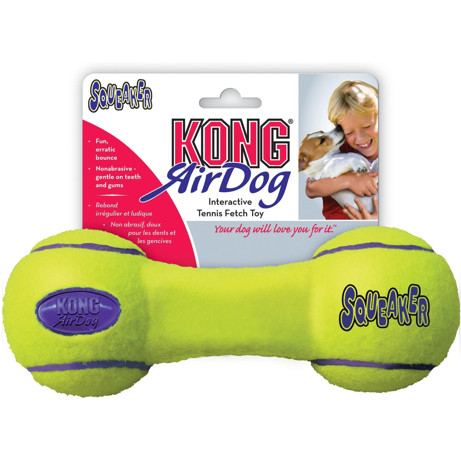 KONG AirDog Dumbbell Dog Toy 1 KONG AirDog Dumbbell Dog Toy