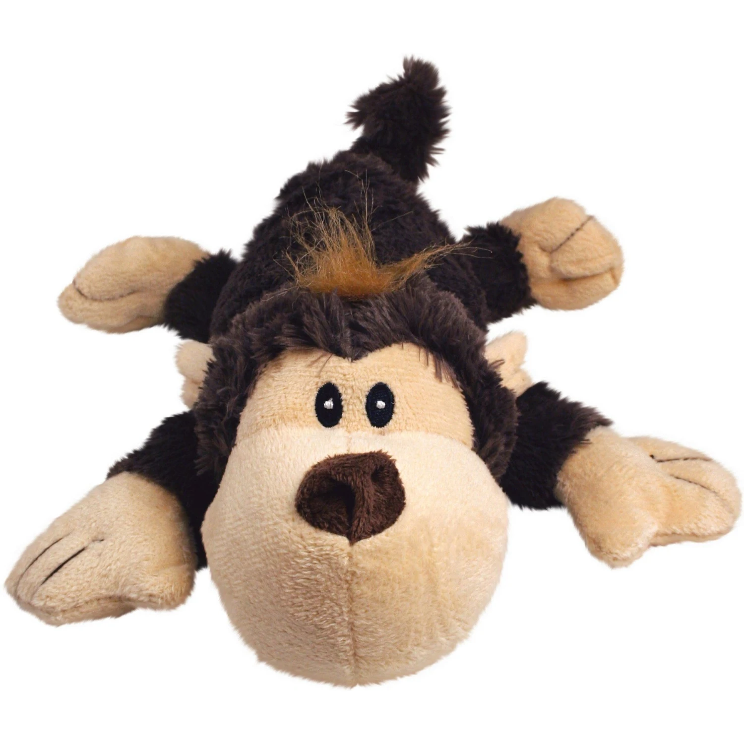 KONG Cozie Spunky The Monkey Dog Toy 1 KONG Cozie Spunky The Monkey Dog Toy