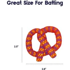 Catstages Plaque Away Pretzel Cat Toy With Catnip, Color Varies -Kong Sales 64689 PT4. AC SS1800 V1631685180