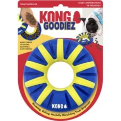 KONG Goodiez Ring Dog Toy, Blue, Medium 5 KONG Goodiez Ring Dog Toy, Blue, Medium -Kong Sales 666438 PT2. AC SS1800 V1666386028