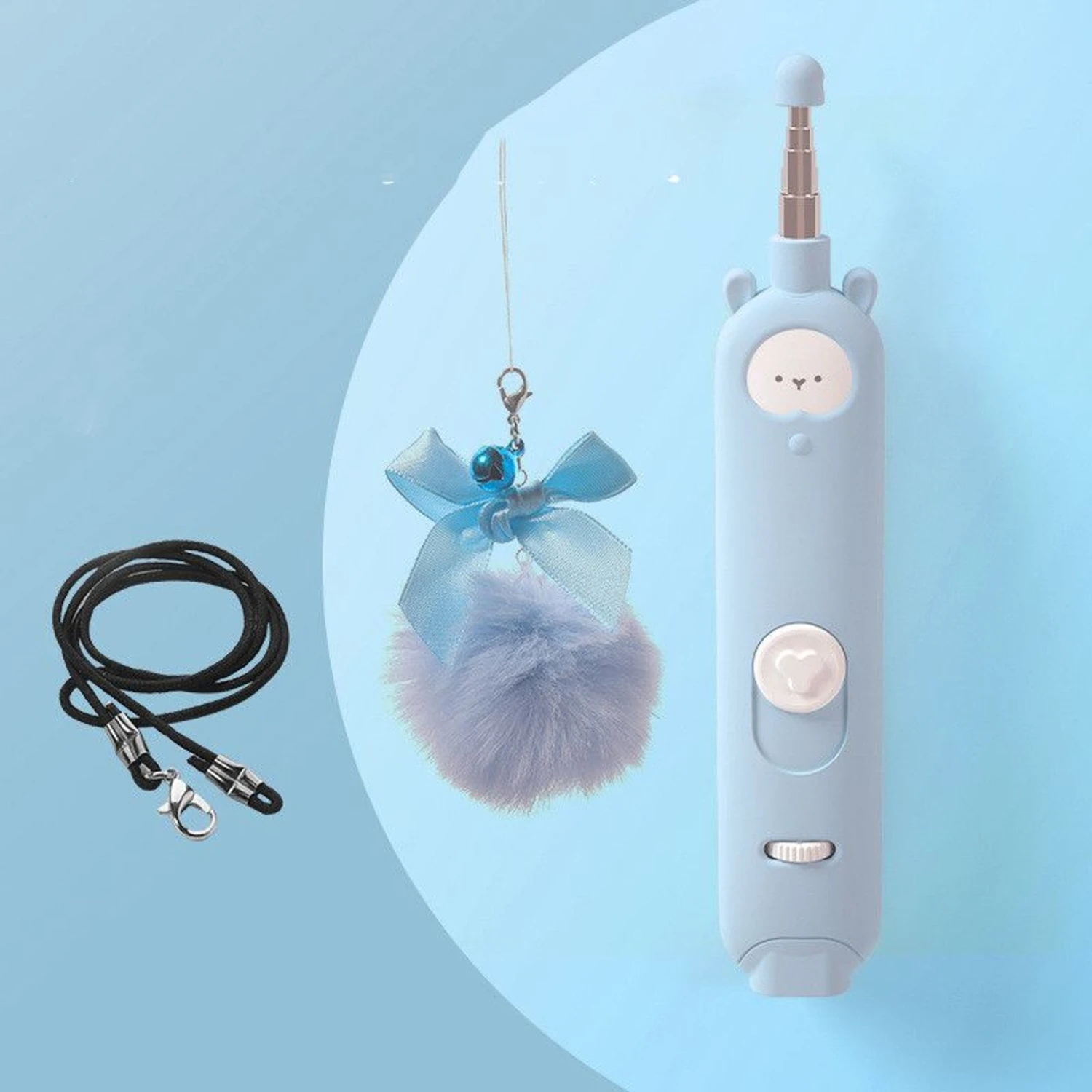 EYS Cat Teaser Wand With Laser, Flash & UV Lights Cat Toy 1 EYS Cat Teaser Wand With Laser, Flash & UV Lights Cat Toy
