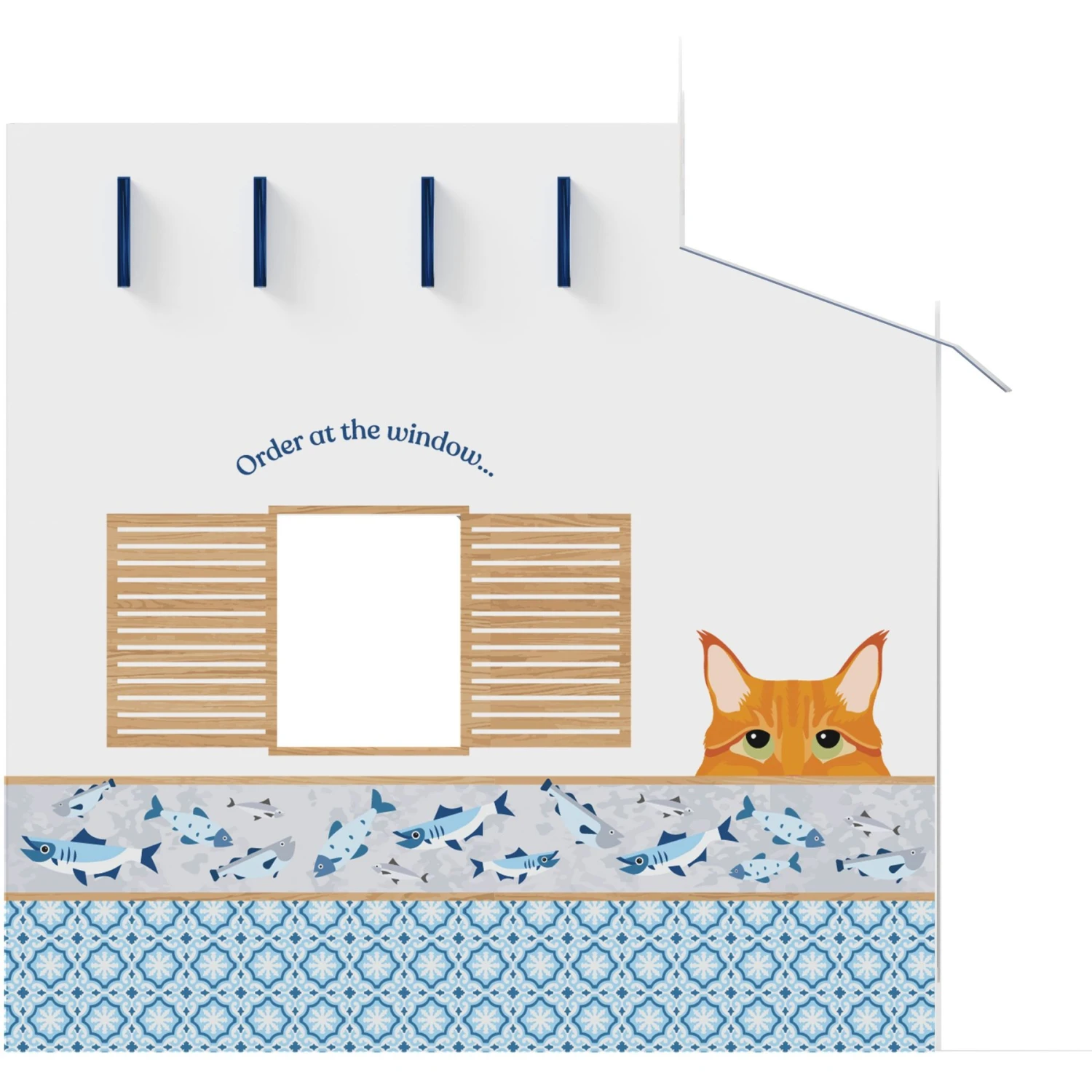 Made By Nacho Nacho's Fish Market Cat Toy, Multi-colored 4 Made By Nacho Nacho's Fish Market Cat Toy, Multi-colored - Image 4