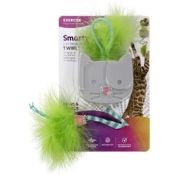 SmartyKat Twirly Tail Hanging Electronic Teaser Cat Toy -Kong Sales 736830 PT2. AC SS1800 V1672842513