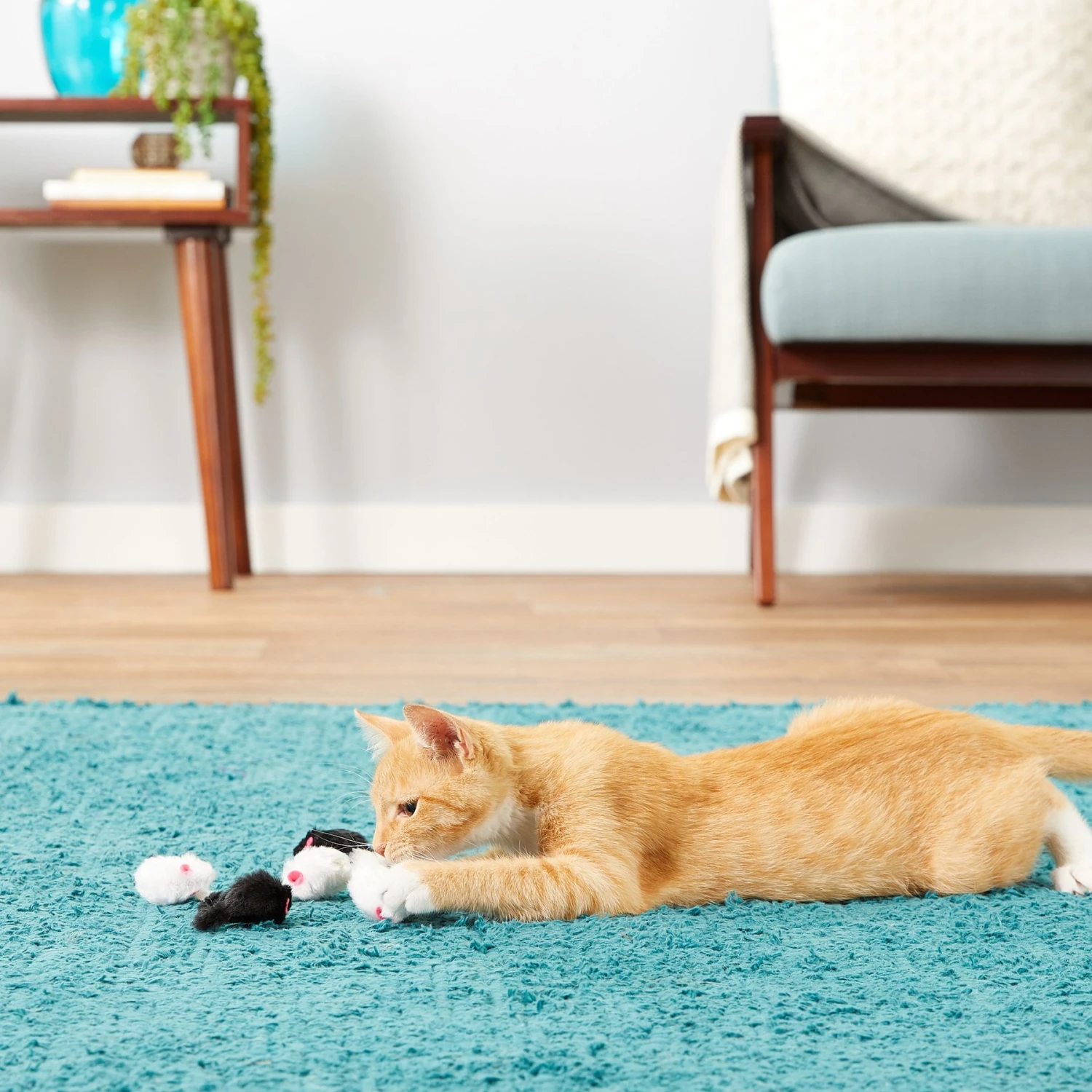 Frisco Natural Catnip & Hartz Just For Cats Mini Mice Cat Toy With Catnip, 5 Count 9 Frisco Natural Catnip & Hartz Just For Cats Mini Mice Cat Toy With Catnip, 5 Count - Image 9