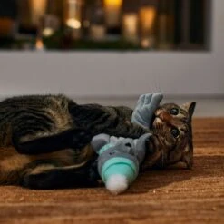 Frisco Holiday Interactive Flopping Seal Electronic Cat Toy With Catnip -Kong Sales 740102 PT4. AC SS1800 V1695043876