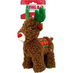 KONG Holiday Sherps Reindeer Dog Toy, Assorted Colors, Medium -Kong Sales 770246 PT2. AC SS1800 V1697131932