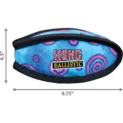 KONG Ballistic Football Dog Toy, Color Varies -Kong Sales 77551 PT2. AC SS1800 V1603135604