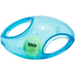 KONG Jumbler Football Dog Toy, Color Varies -Kong Sales 77648 PT2. AC SS1800 V1605339705