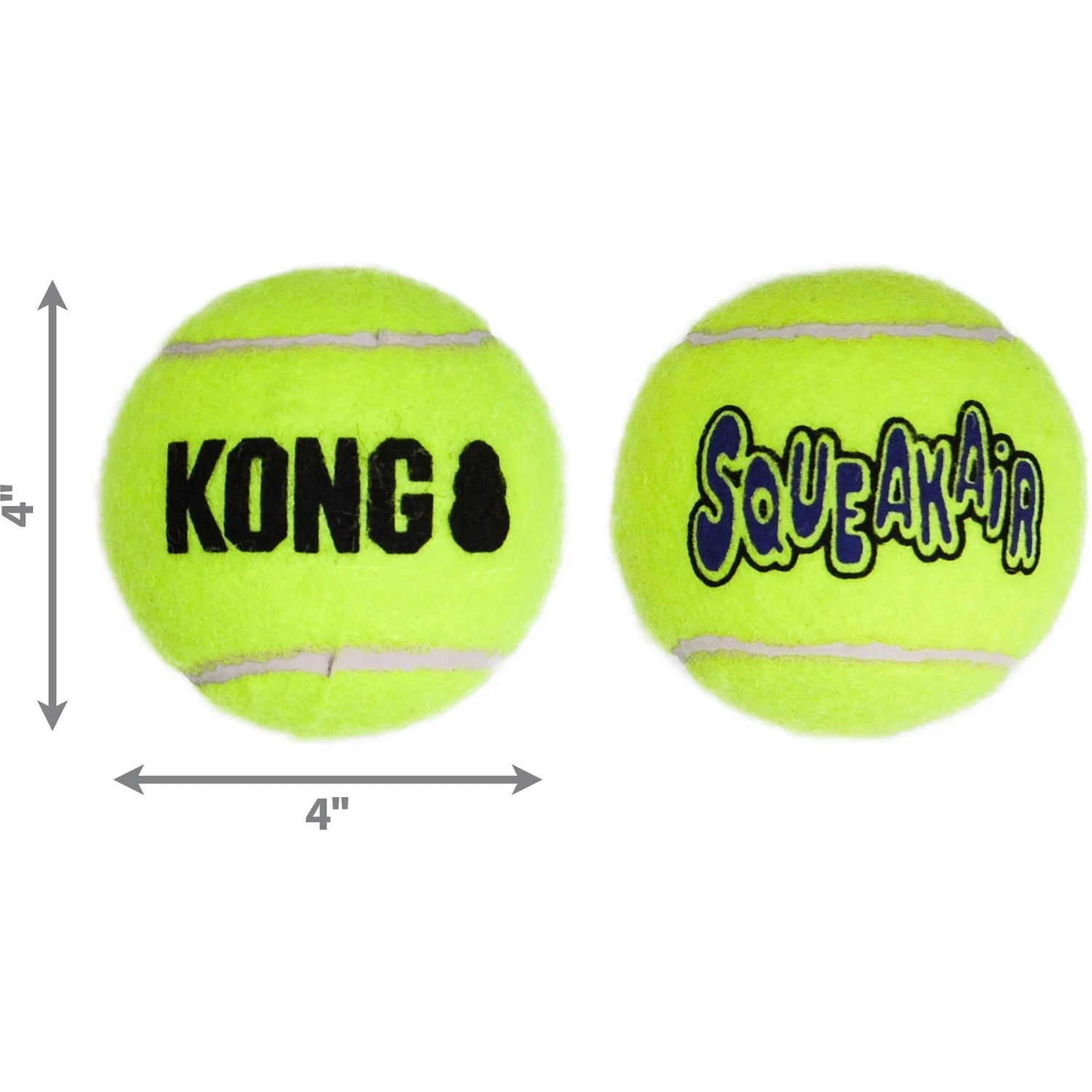 KONG Squeakair Ball Dog Toy 2 KONG Squeakair Ball Dog Toy - Image 2