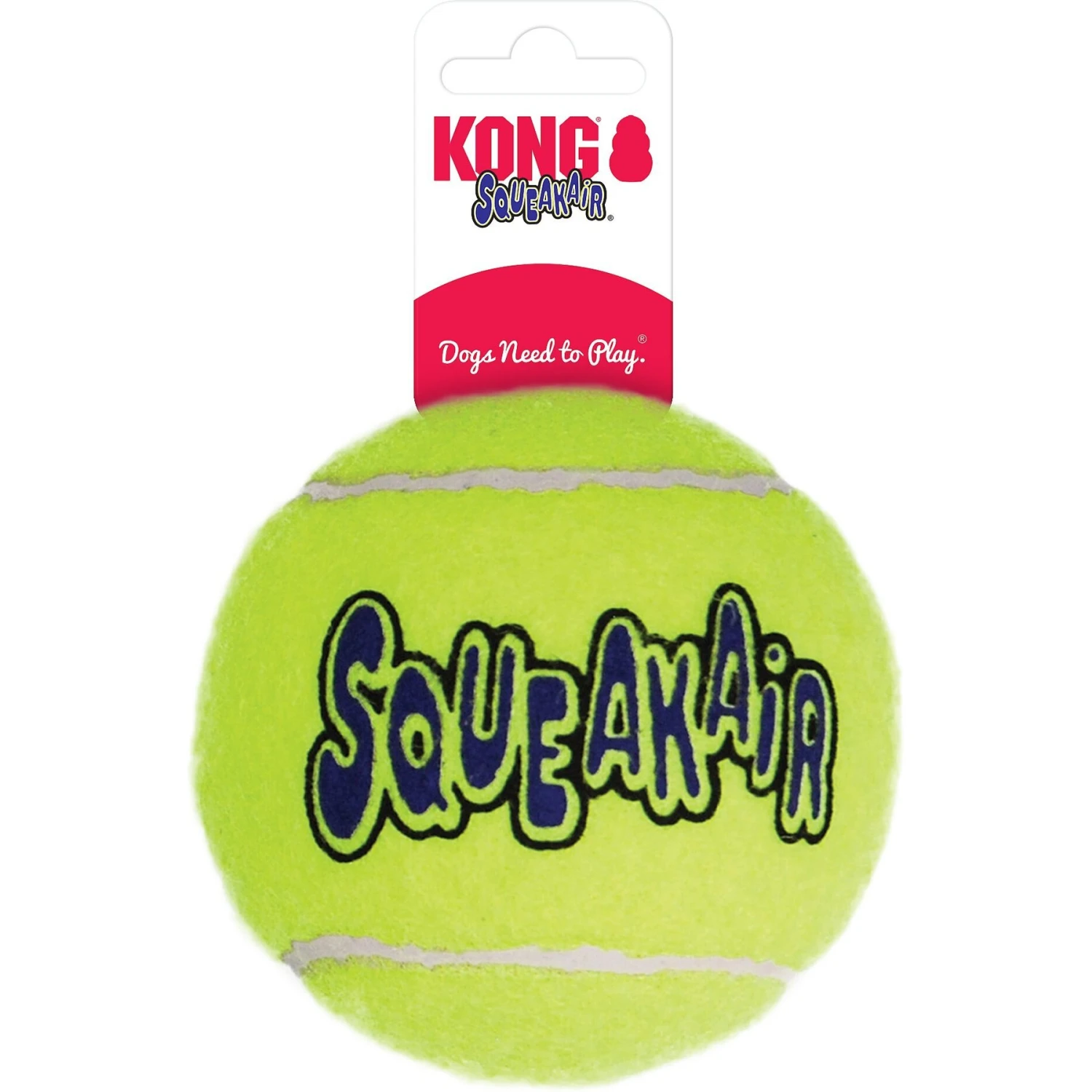 KONG Squeakair Ball Dog Toy 4 KONG Squeakair Ball Dog Toy - Image 4