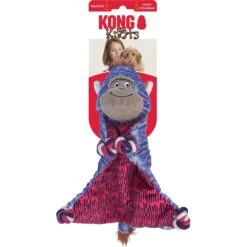KONG Knots Flatz Monkey Dog Toy, Purple -Kong Sales 797590 PT2. AC SS1800 V1678198902