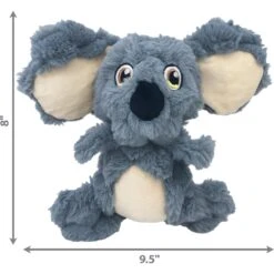KONG Scrumplez Koala Dog Toy, Grey, Medium -Kong Sales 797662 PT1. AC SS1800 V1678199198