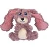 KONG Scrumplez Bunny Dog Toy, Purple, Medium